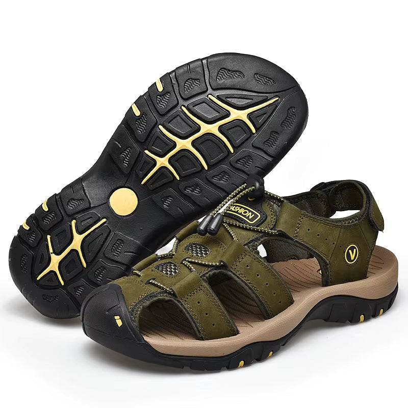 Terra Sandal — Genuine Leather. Built for the Long Haul.